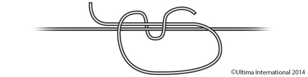 Slider Knot - Step 2 - Ultima UK How to Tie a Slider Knot - Step 2