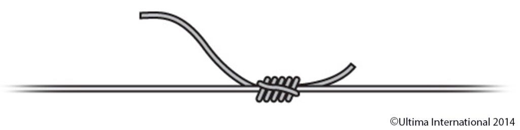 Slider Knot - Step 4 - Ultima UK How to Tie a Slider Knot - Step 4