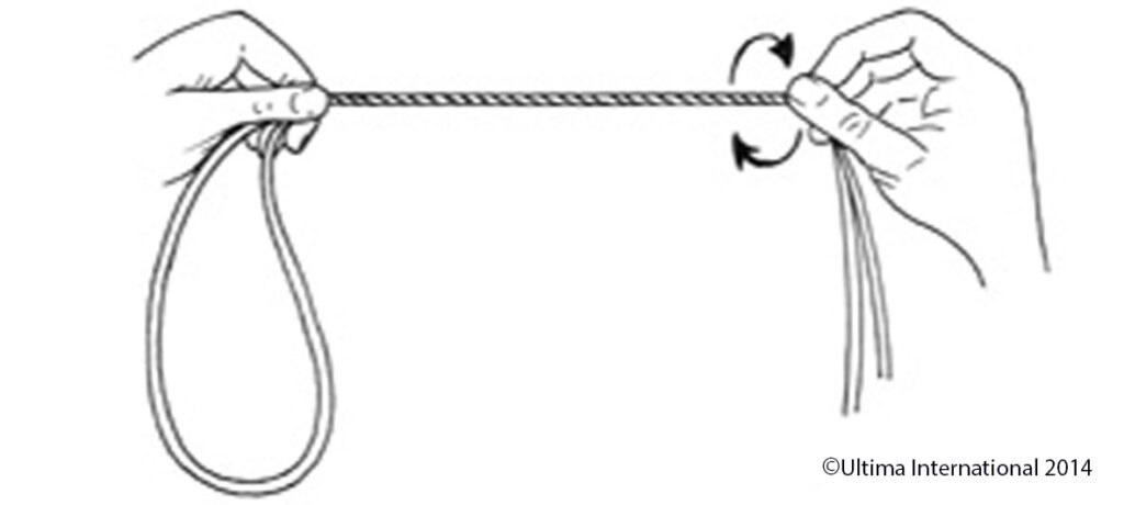 The Bimini Twist Knot - Step 1 - Ultima UK How To Tie a Bimini Twist Knot - Step 1