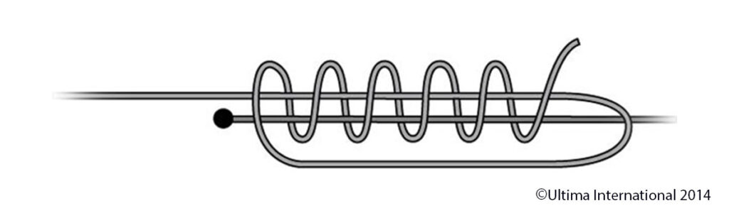 The Blob Knot - Step 4 - Ultima UK How to Tie a Blob Knot - Step 4