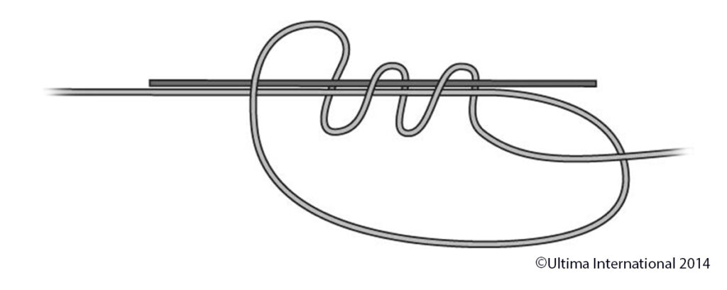 The Double Grinner Knot - Step 1 - Ultima UK How to Tie a Double Grinner Knot -Step 1