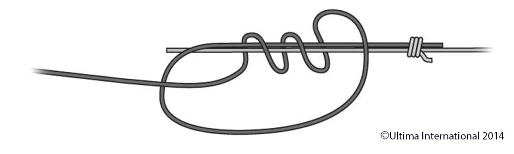 The Double Grinner Knot - Step 3 - Ultima UK How to Tie a Double Grinner Knot -Step 3