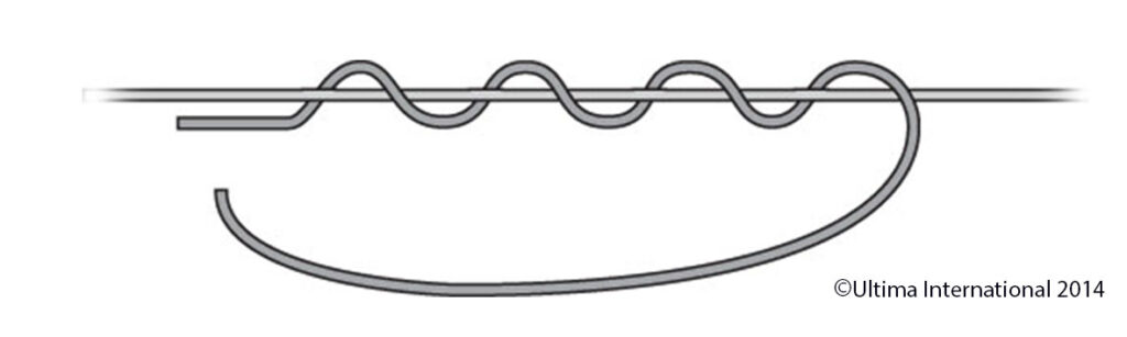 The Stop Knot - Step 2 - Ultima UK How to Tie a Stop Knot -Step 2
