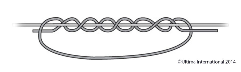 The Stop Knot - Step 3 - Ultima UK How to Tie a Stop Knot -Step 3