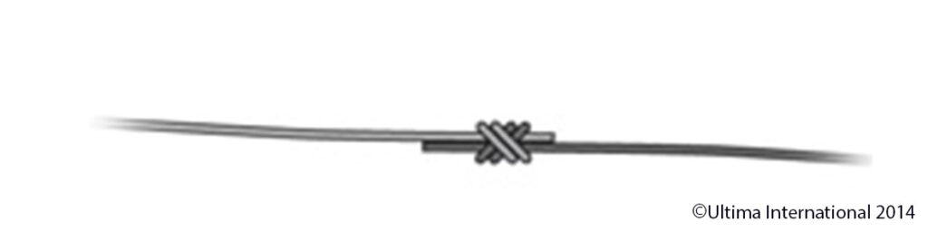 The Surgeons Knot - Step 6 - Ultima UK Step 6 of A Step by Step Guide of how to tie a Surgeons Knot